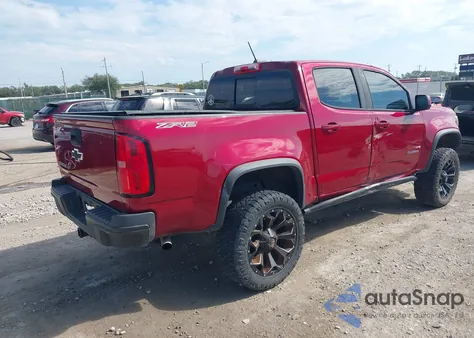 2018 Chevrolet Colorado Zr2 from USA, damaged, VIN 1GCGTEEN0J1292347